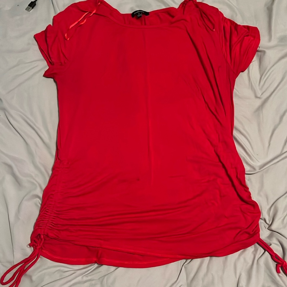 Red Tied Up on the End Shirt